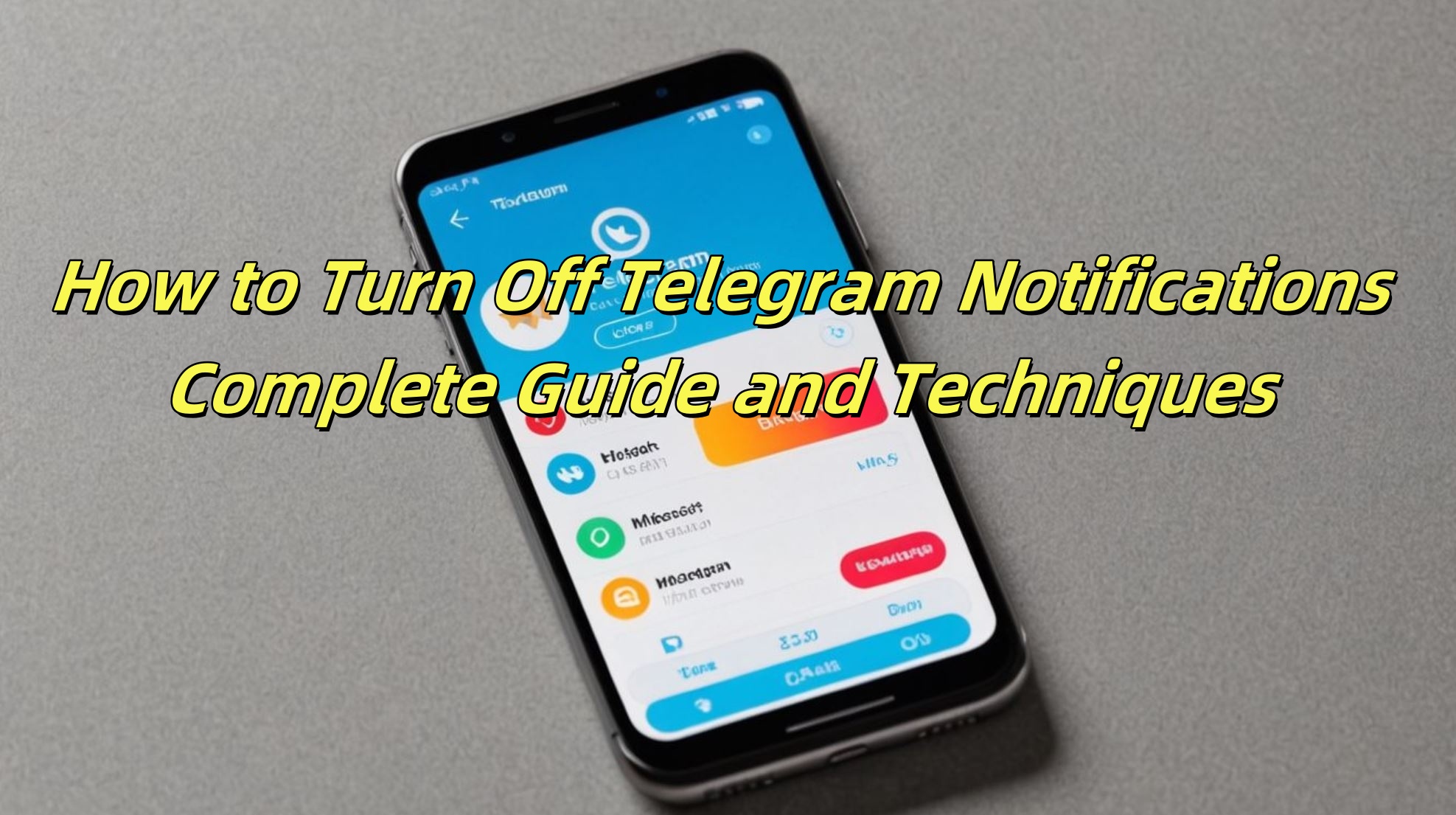 How to Turn Off Telegram Notifications: Complete Guide and Techniques