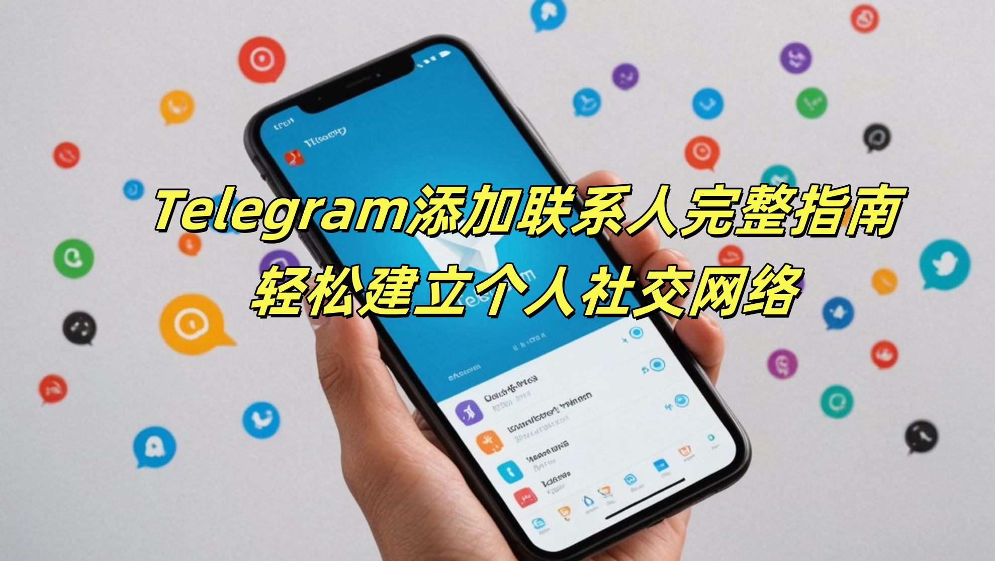 Telegram添加联系人完整指南：轻松建立个人社交网络