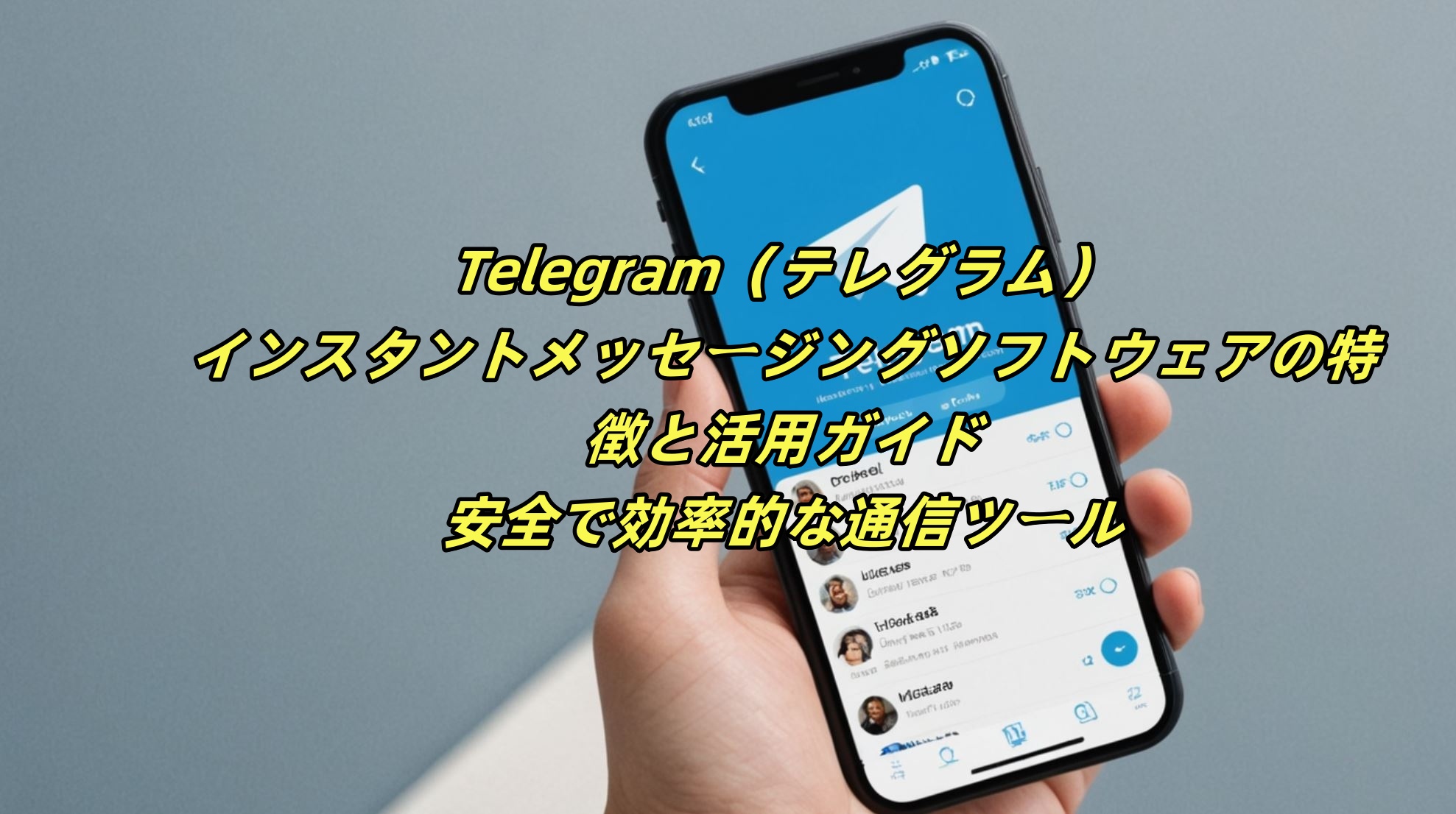 Telegram（テレグラム）インスタントメッセージングソフトウェアの特徴と活用ガイド：安全で効率的な通信ツール