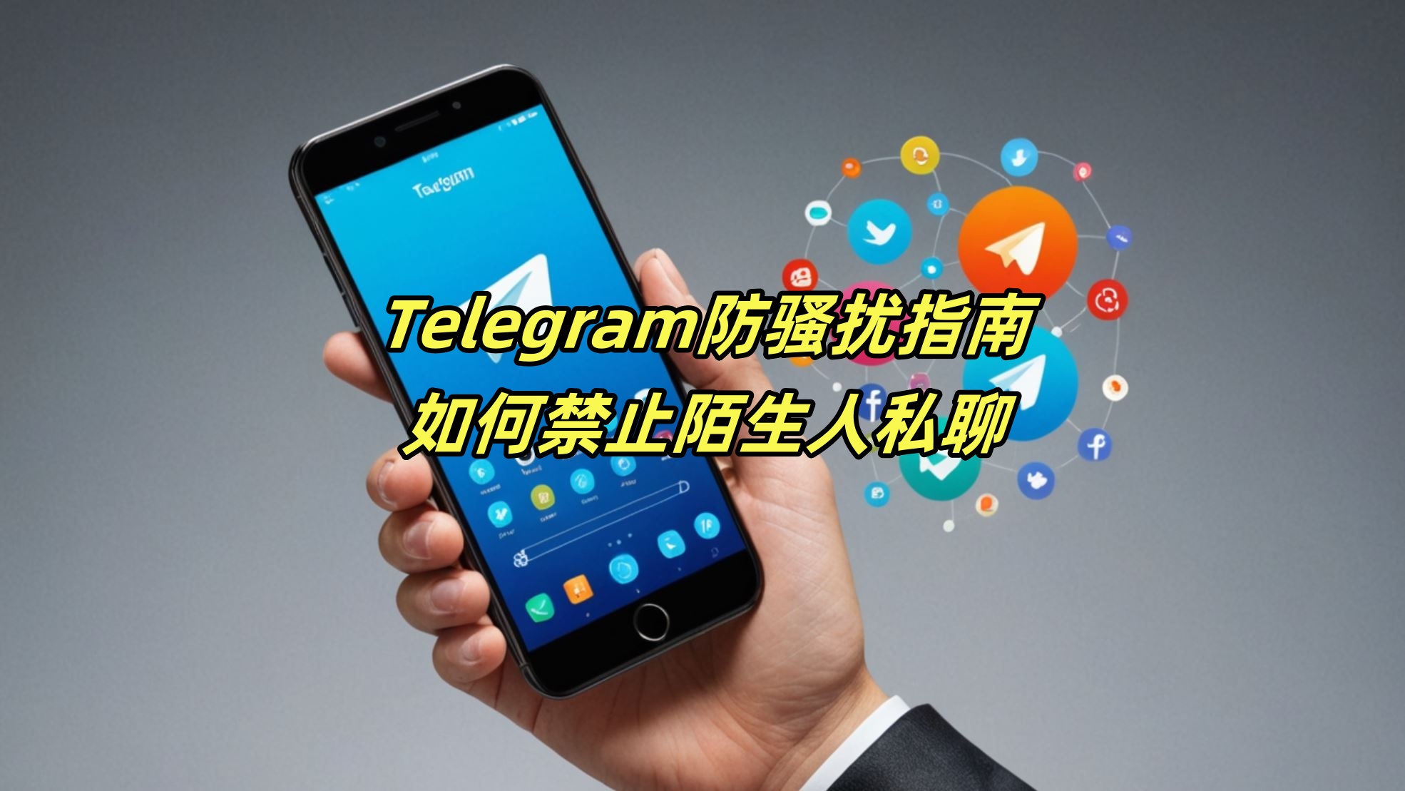 Telegram防骚扰指南：如何禁止陌生人私聊