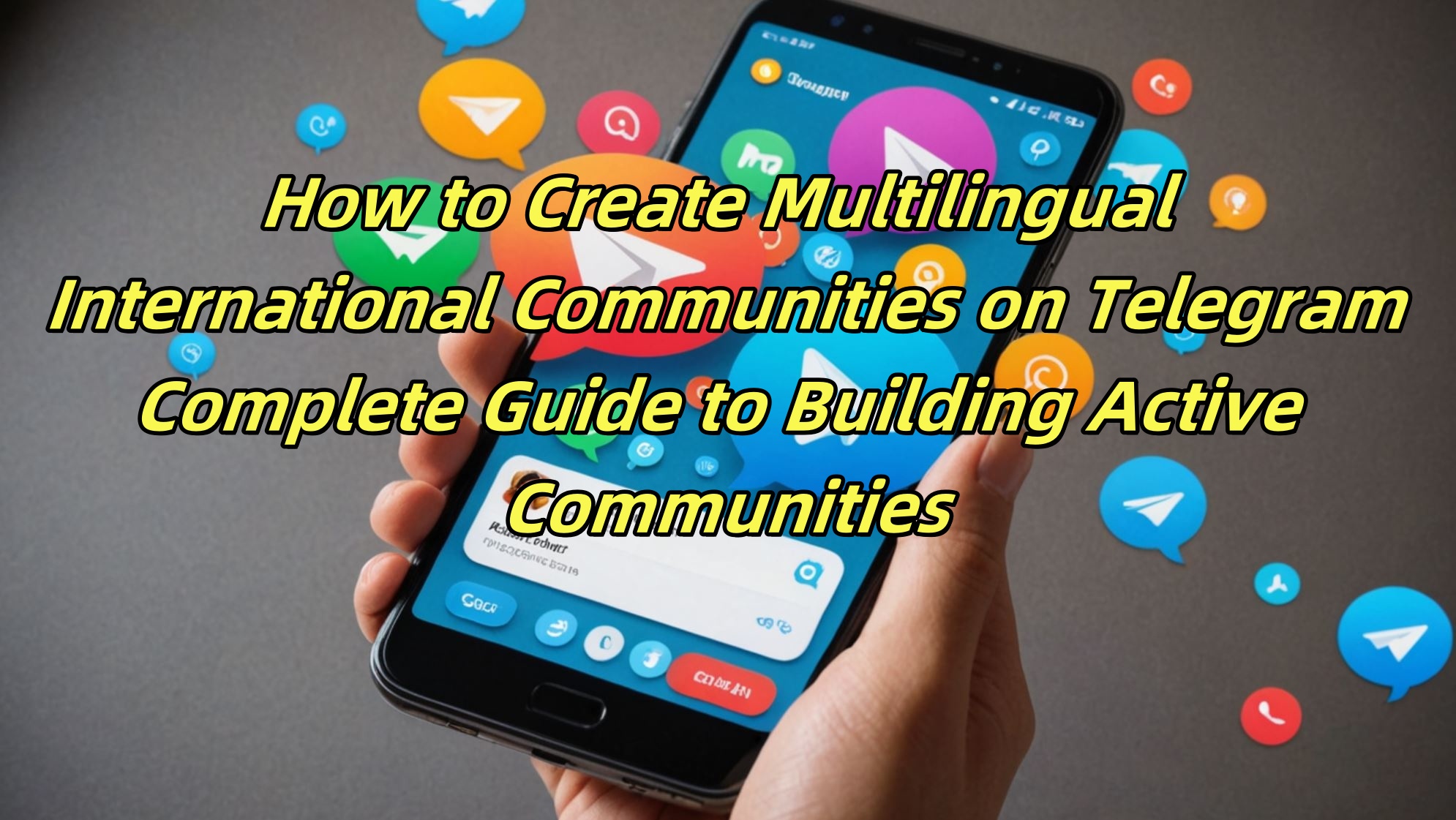 How to Create Multilingual International Communities on Telegram: Complete Guide to Building Active Communities