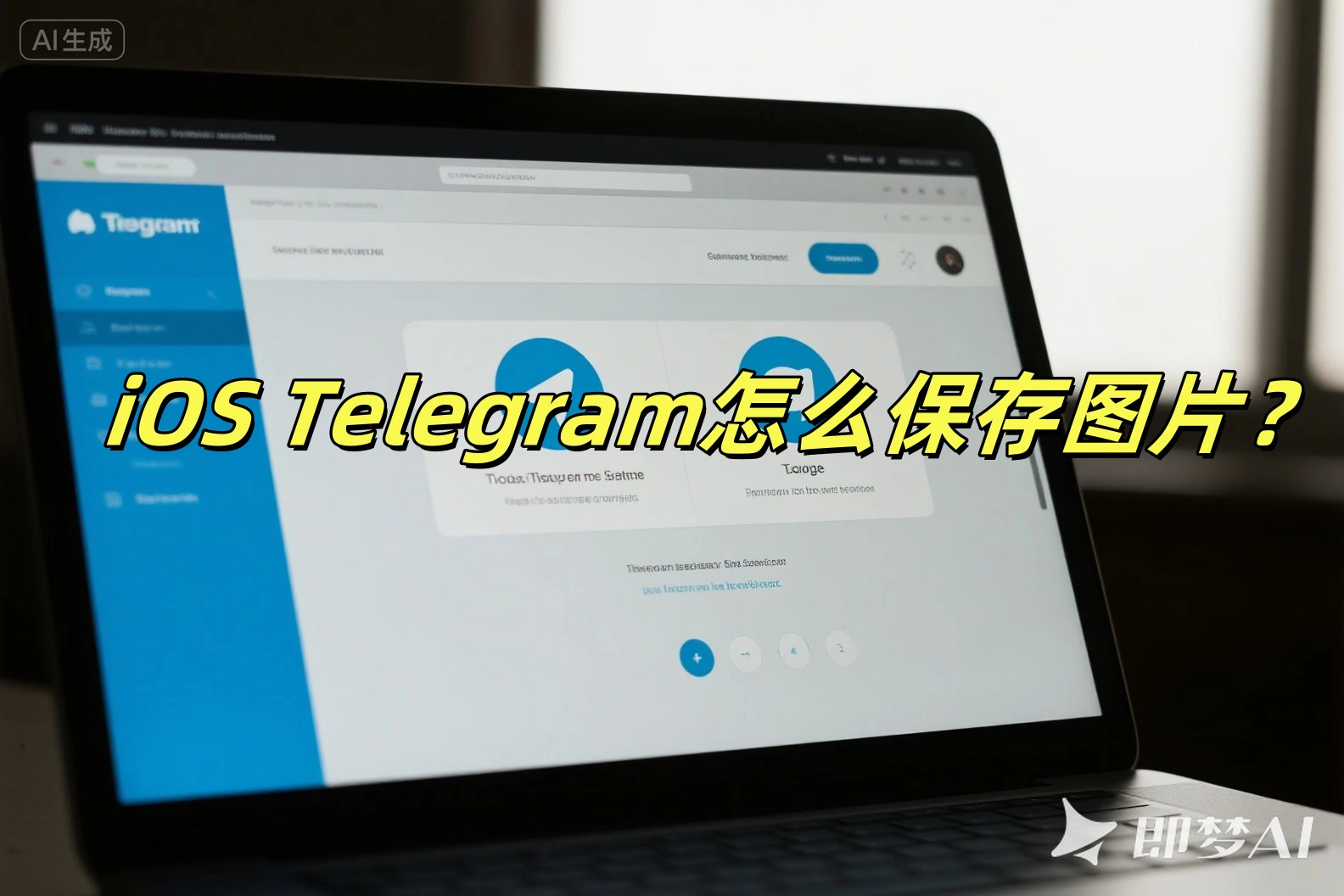iOS Telegram怎么保存图片?