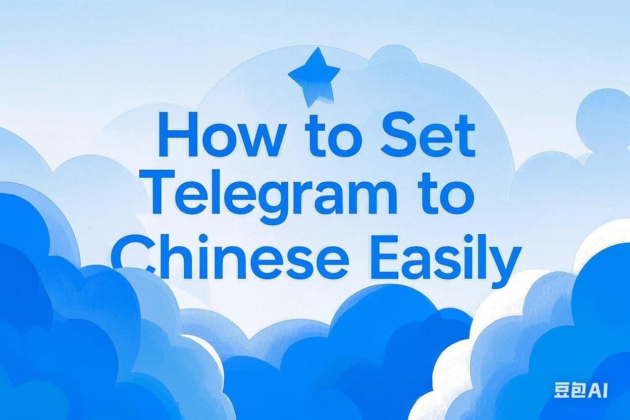 Telegram中文设置教程封面图