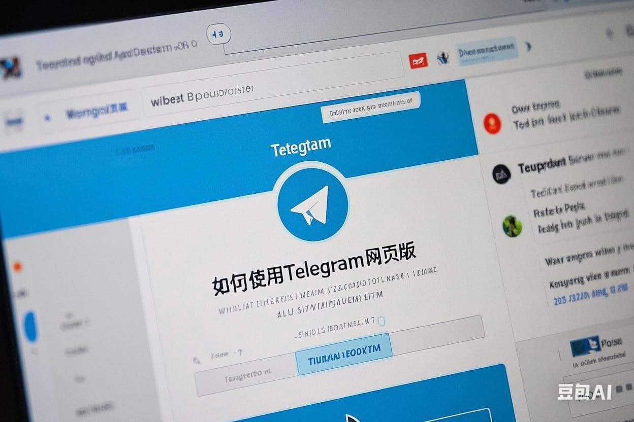 Telegram Web網頁版界面展示