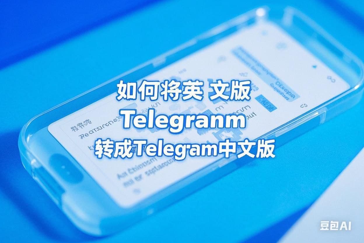 Telegram汉化教程：2025中文版设置指南电脑版Telegram中文设置方法