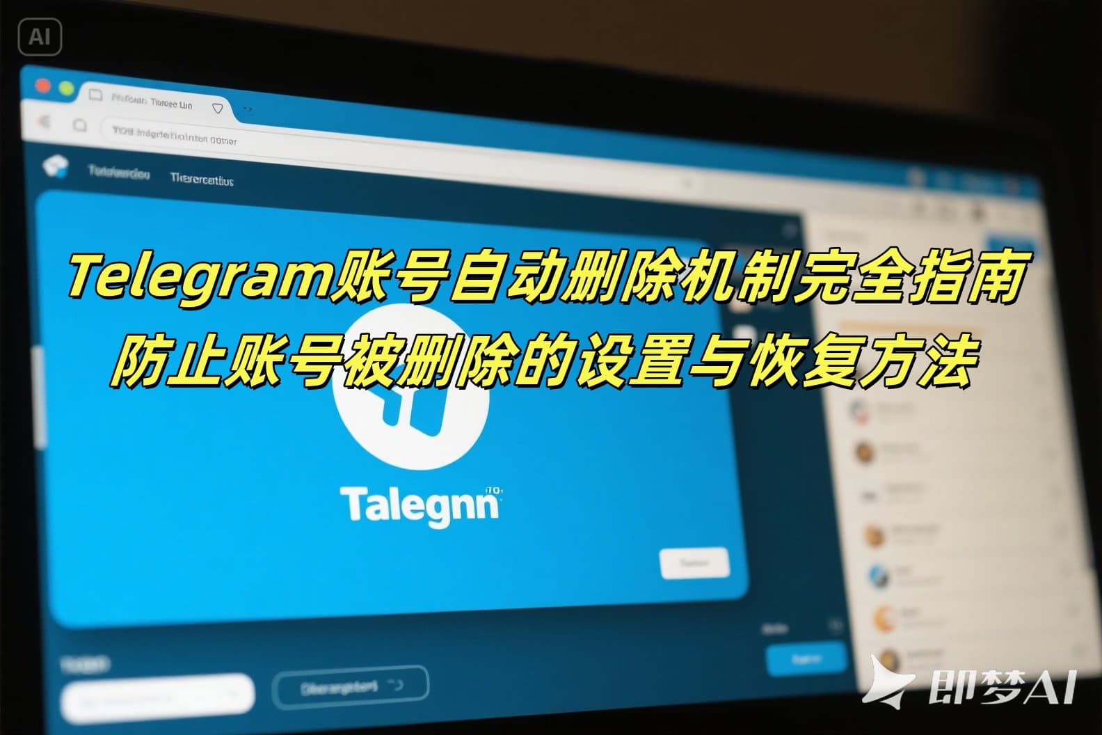 Telegram账号自动删除机制完全指南：防止账号被删除的设置与恢复方法