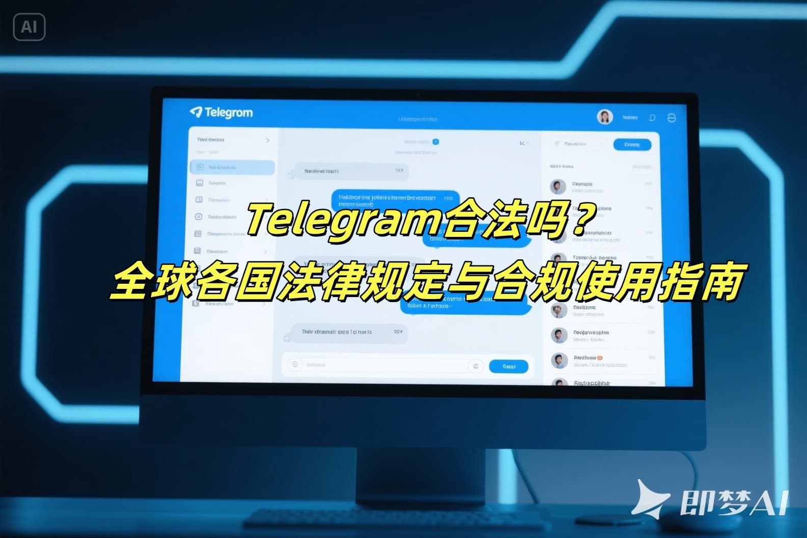 Telegram合法吗？全球各国法律规定与合规使用指南