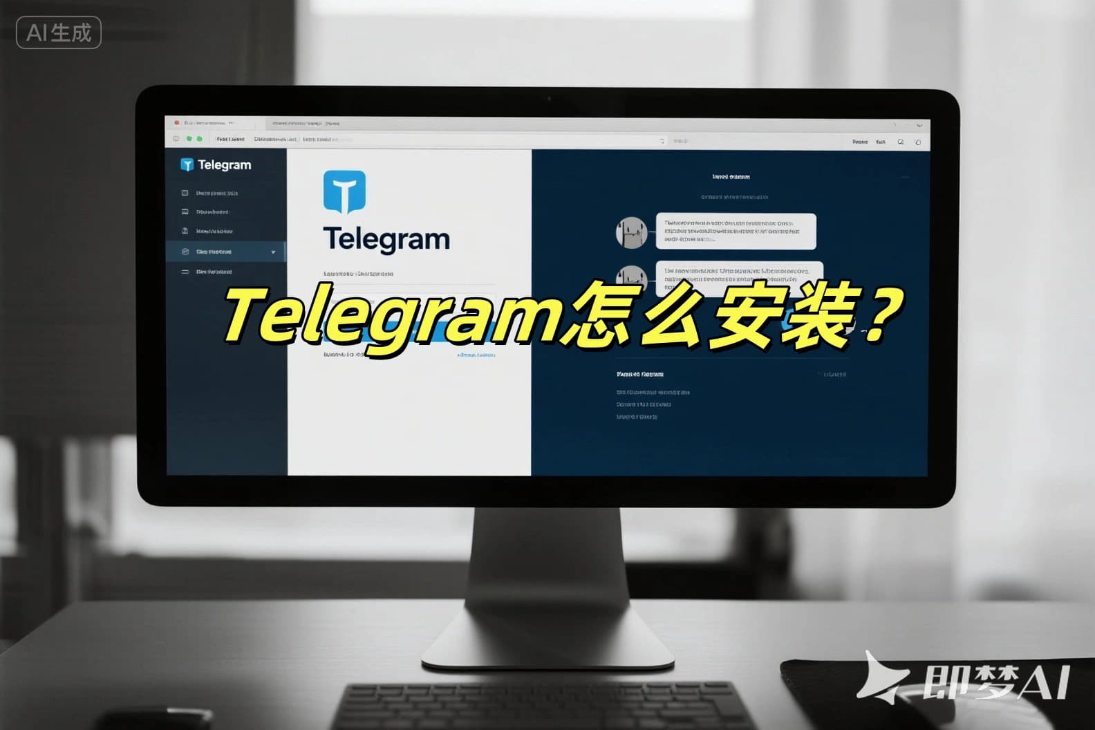 Telegram怎么安装？