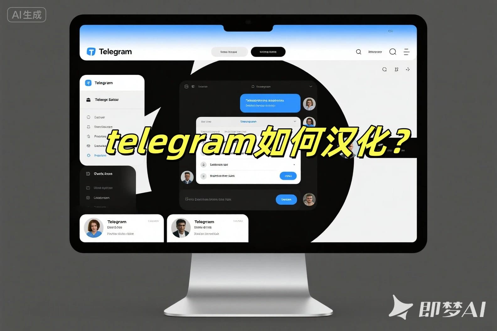 telegram要如何汉化？