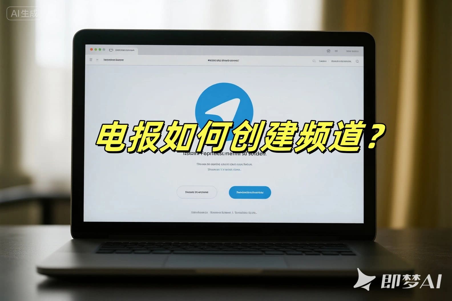 电报如何创建频道？