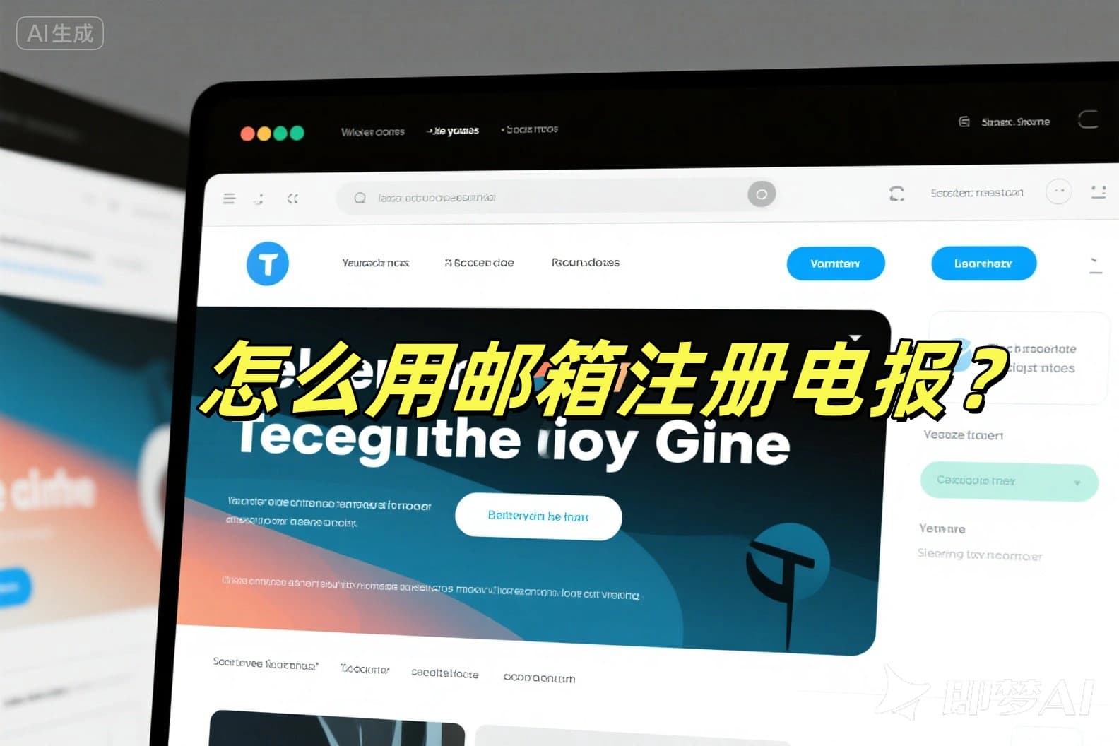 怎么用邮箱注册电报？