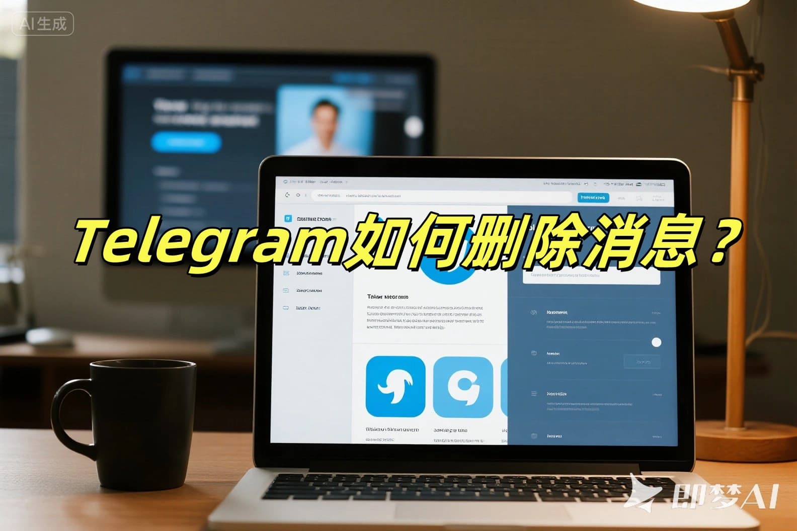 Telegram如何删除消息？