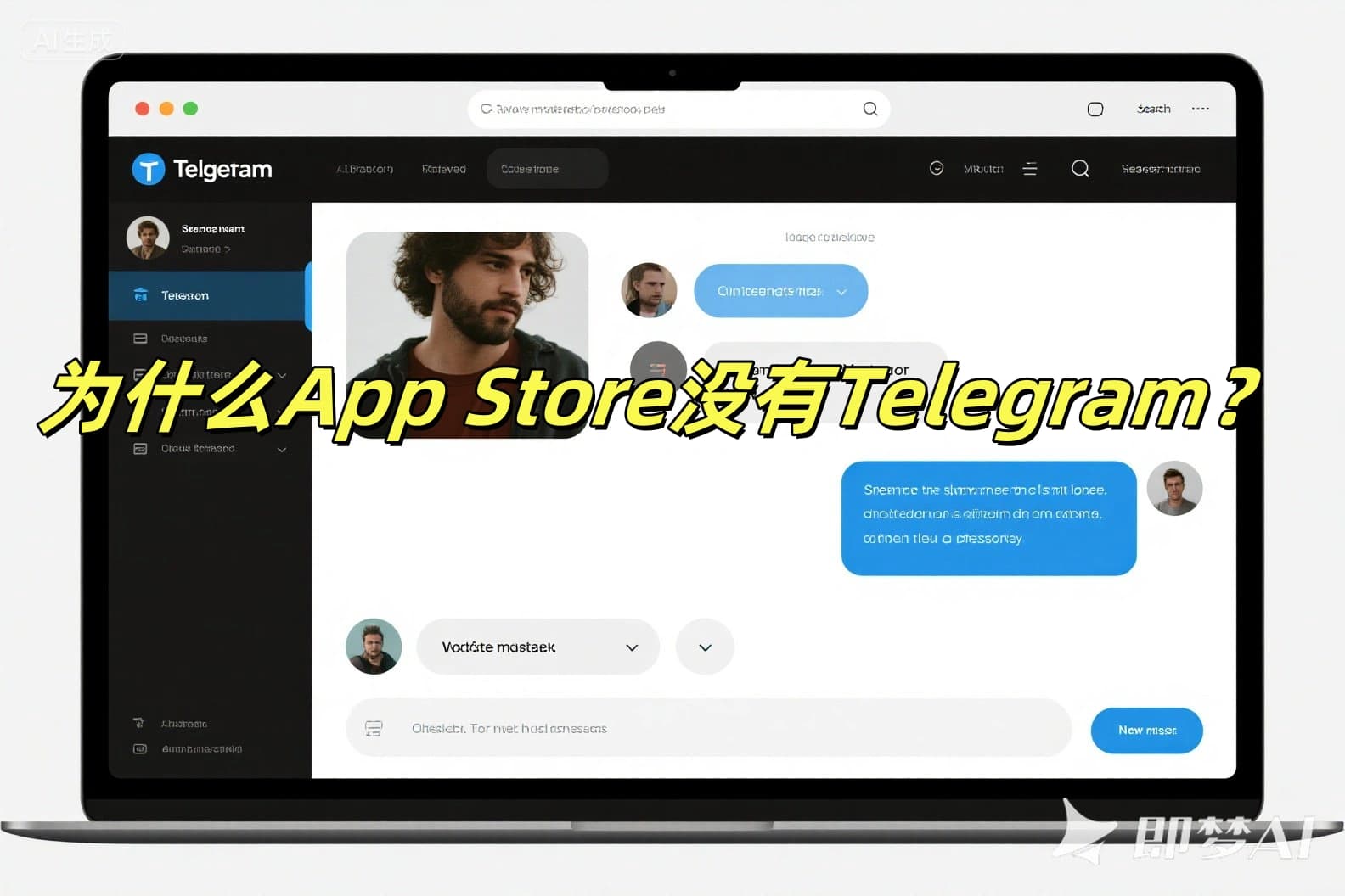 为什么App Store没有Telegram？