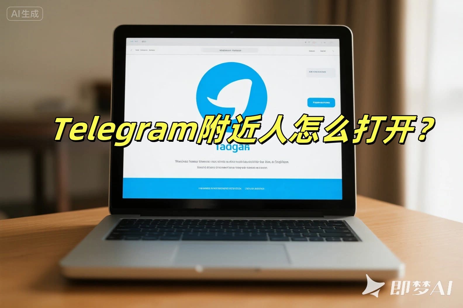 Telegram附近人怎么打开？