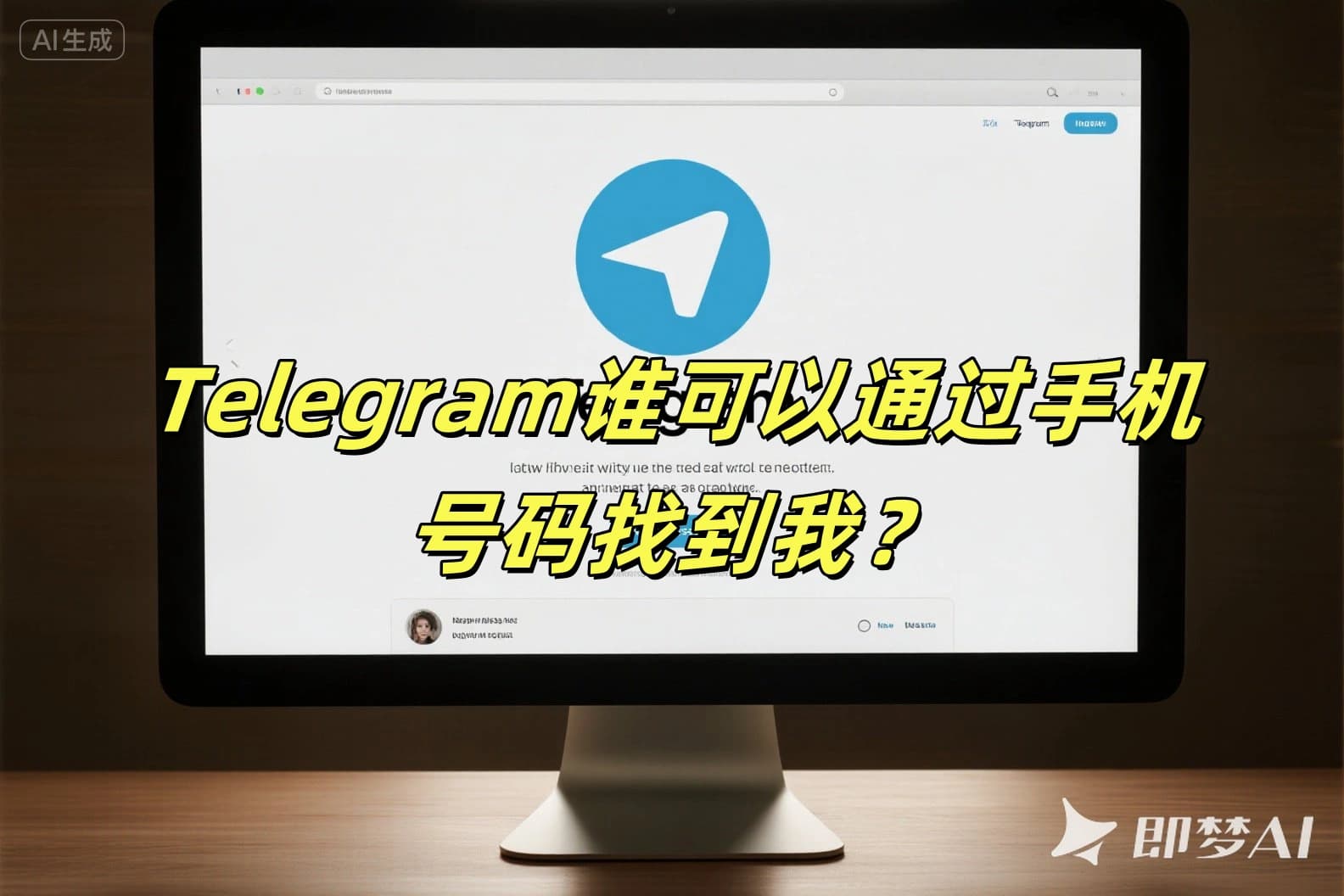 Telegram谁可以通过手机号码找到我？