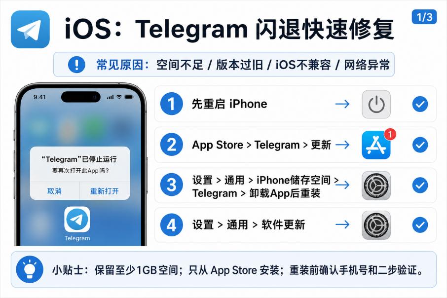 安卓 Telegram 闪退缓存和组件排查