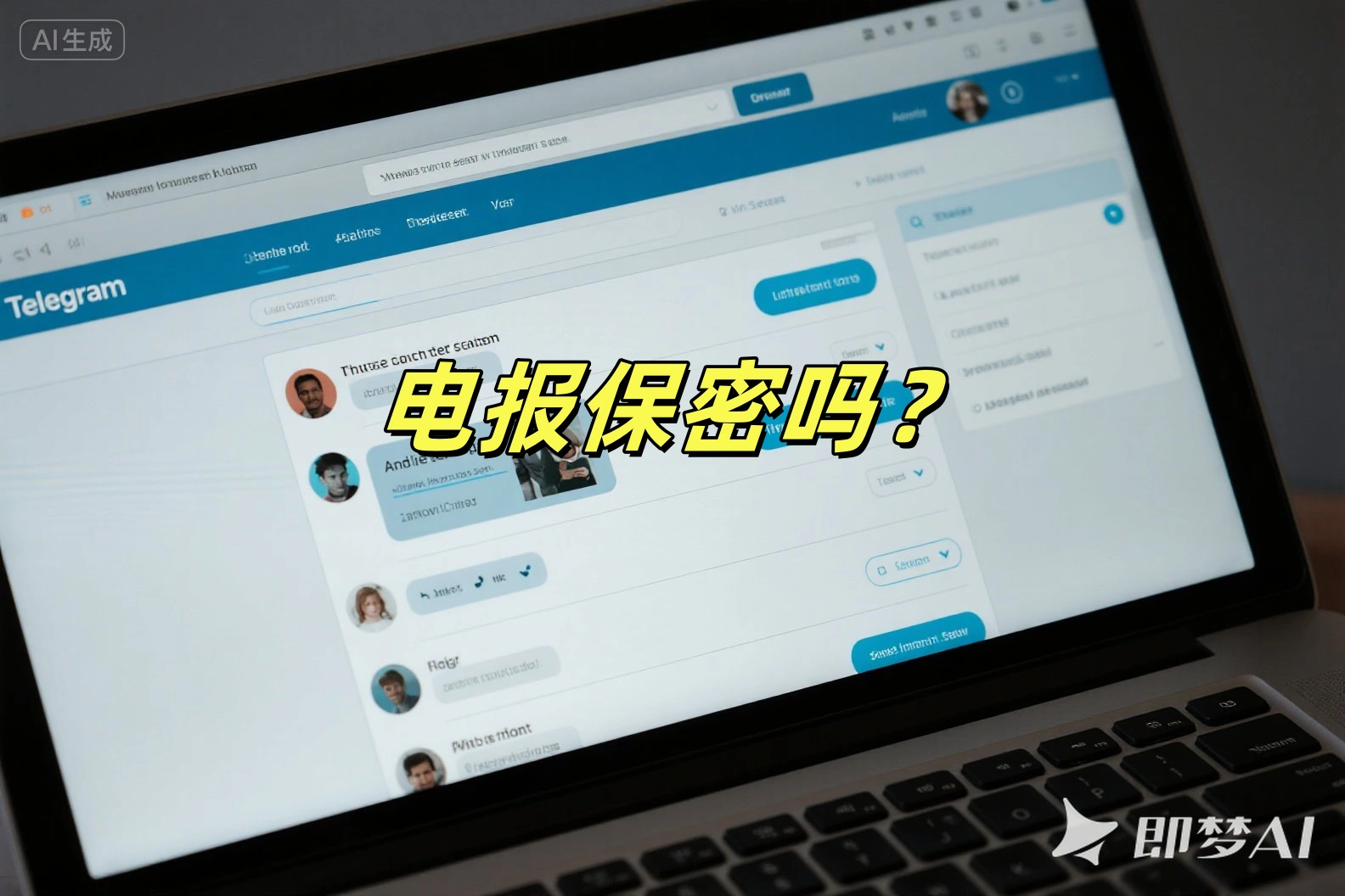 电报保密吗