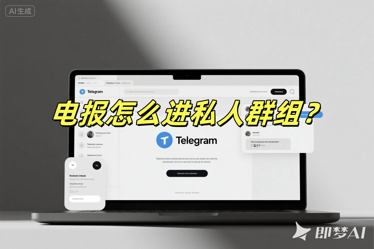 电报怎么进私人群组