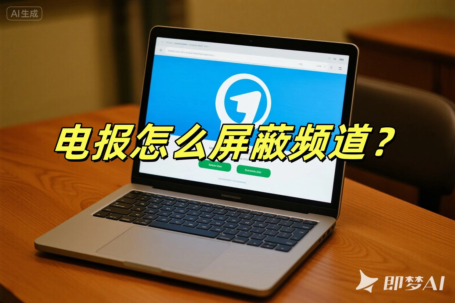 电报怎么屏蔽频道?