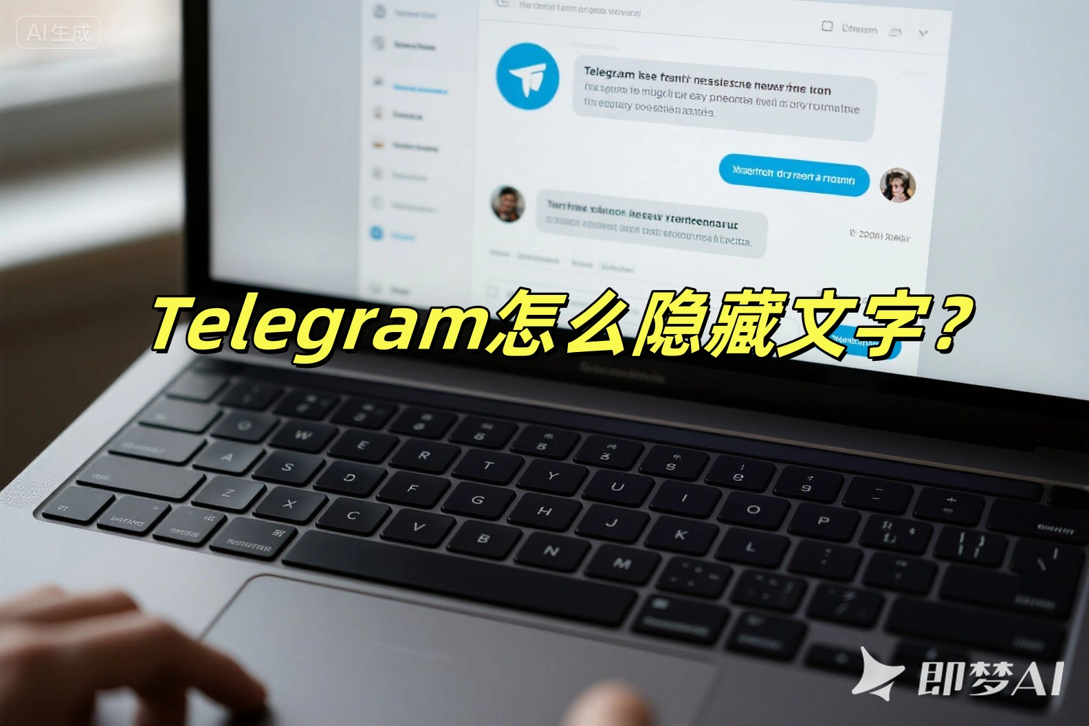 Telegram怎么隐藏文字?